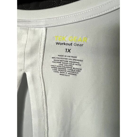 Tek Gear Plus Size Adaptive Performance Tee Work Out Casual Summer SZ 1X:NWOT - Picture 6 of 6